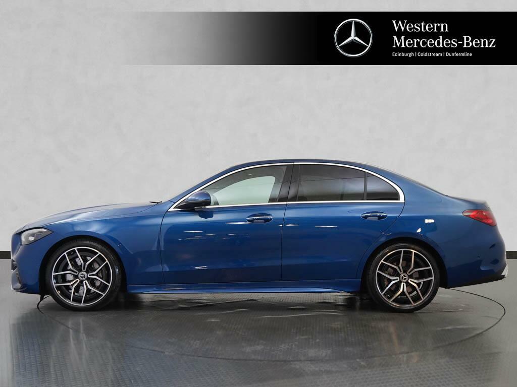 Mercedes-Benz C Class C 300 Amg Line Premium Plus SN22TWM Blue #4