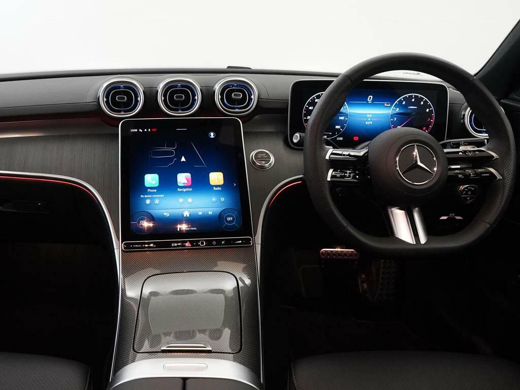 Mercedes-Benz C Class C 200 Amg Line Premium Black #5