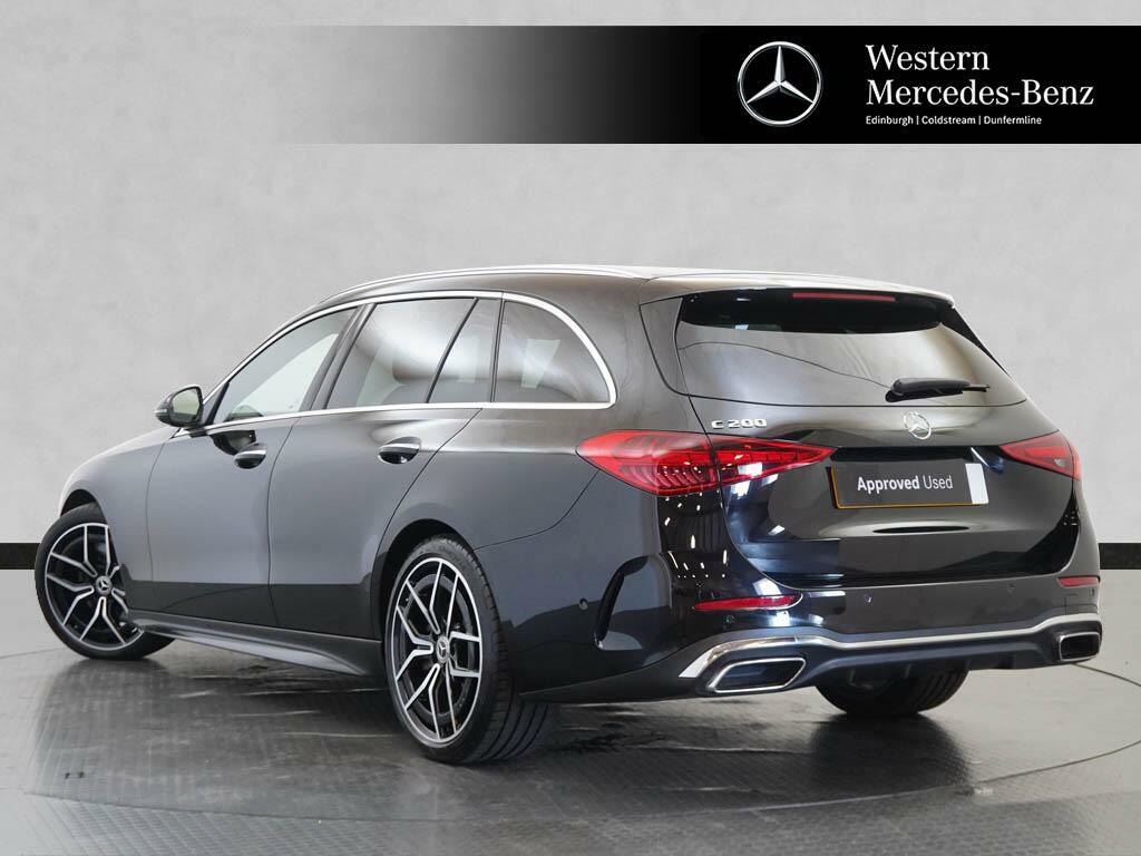 Mercedes-Benz C Class C 200 Amg Line Premium Black #2