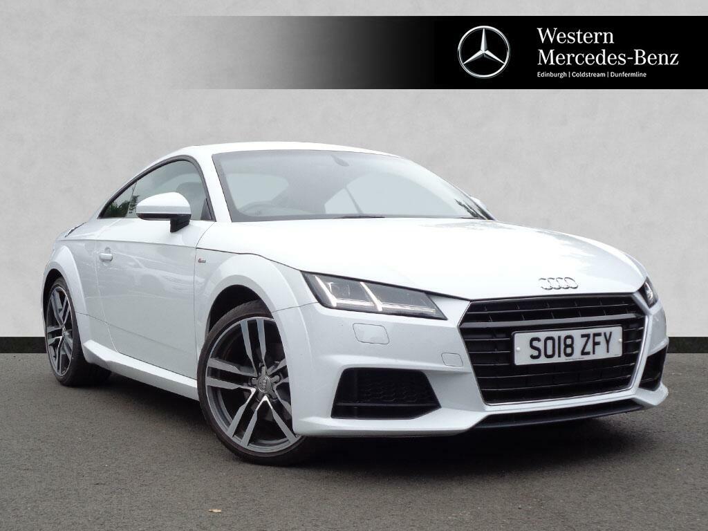 Audi TT S Line Tfsi White