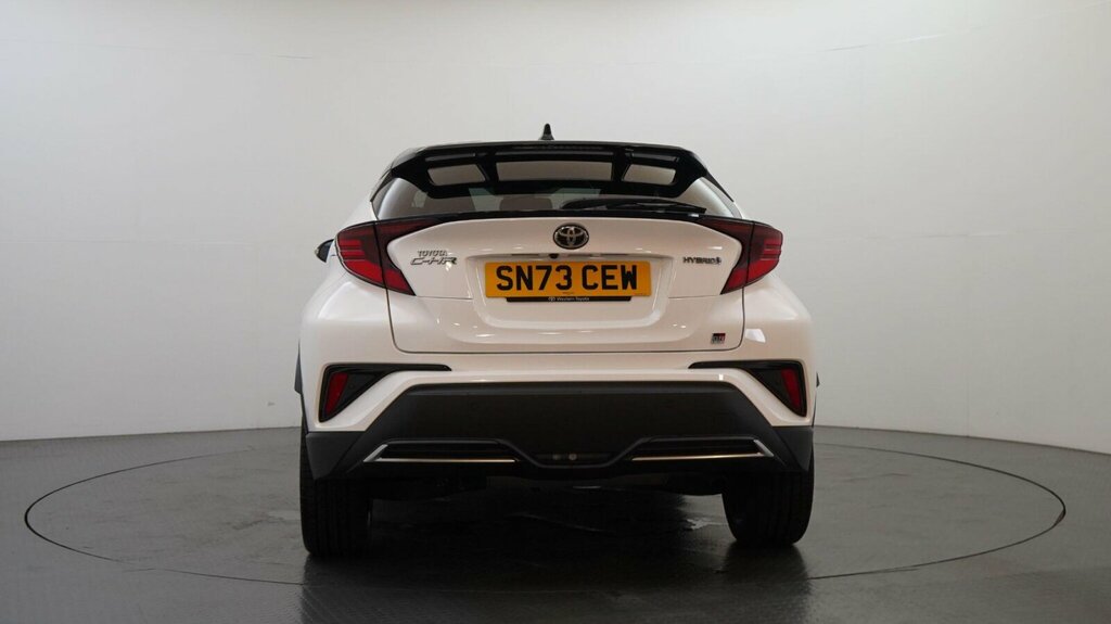 Toyota C-Hr 2.0 Vvt-h Gr Sport Cvt Euro 6 Ss White #5