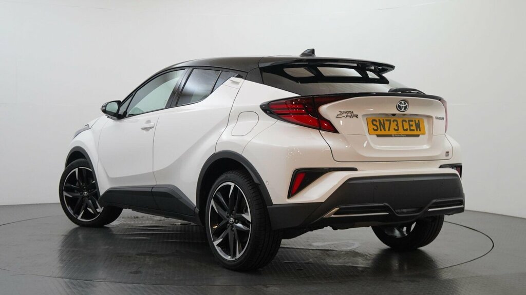 Toyota C-Hr 2.0 Vvt-h Gr Sport Cvt Euro 6 Ss White #3