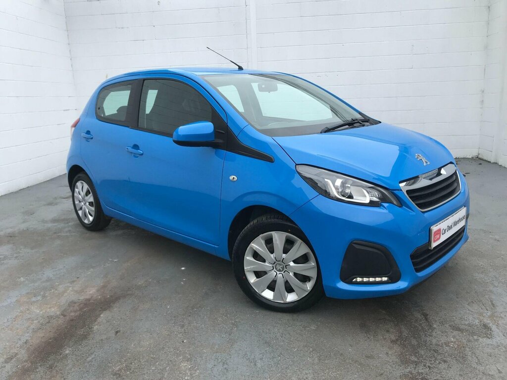 Peugeot 108 1.0 Active Hatchback Euro 6 68 SN17SFK Blue #3