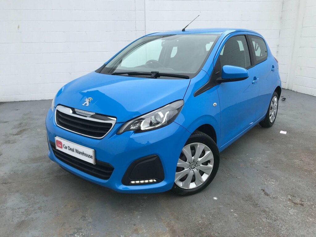 Peugeot 108 1.0 Active Hatchback Euro 6 68 SN17SFK Blue #5