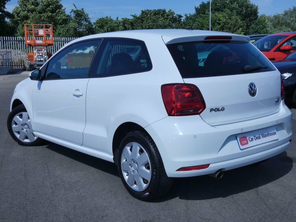 Volkswagen Polo 1.2 Tsi Bluemotion Tech Match Euro 6 Ss White #3
