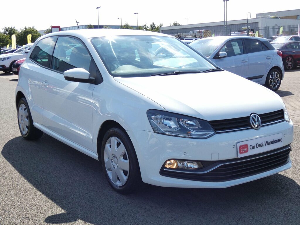 Volkswagen Polo 1.2 Tsi Bluemotion Tech Match Euro 6 Ss White #5