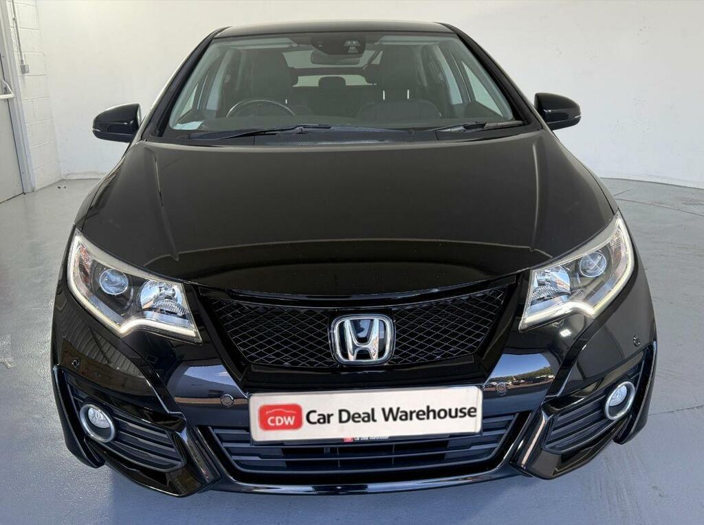 Honda Civic 1.8 I-vtec Se Plus Navi Euro 6 Ss Black #2