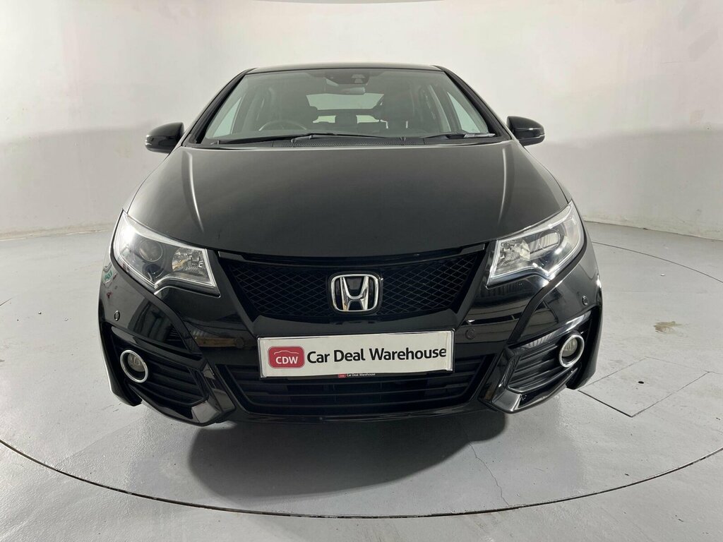 Honda Civic 1.8 I-vtec Se Plus Navi Euro 6 Ss SK66DLO Black #2