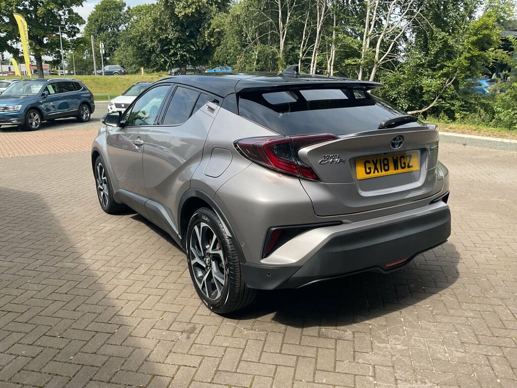 Toyota C-Hr 1.8 Vvt-h Dynamic Cvt Euro 6 Ss Silver #4