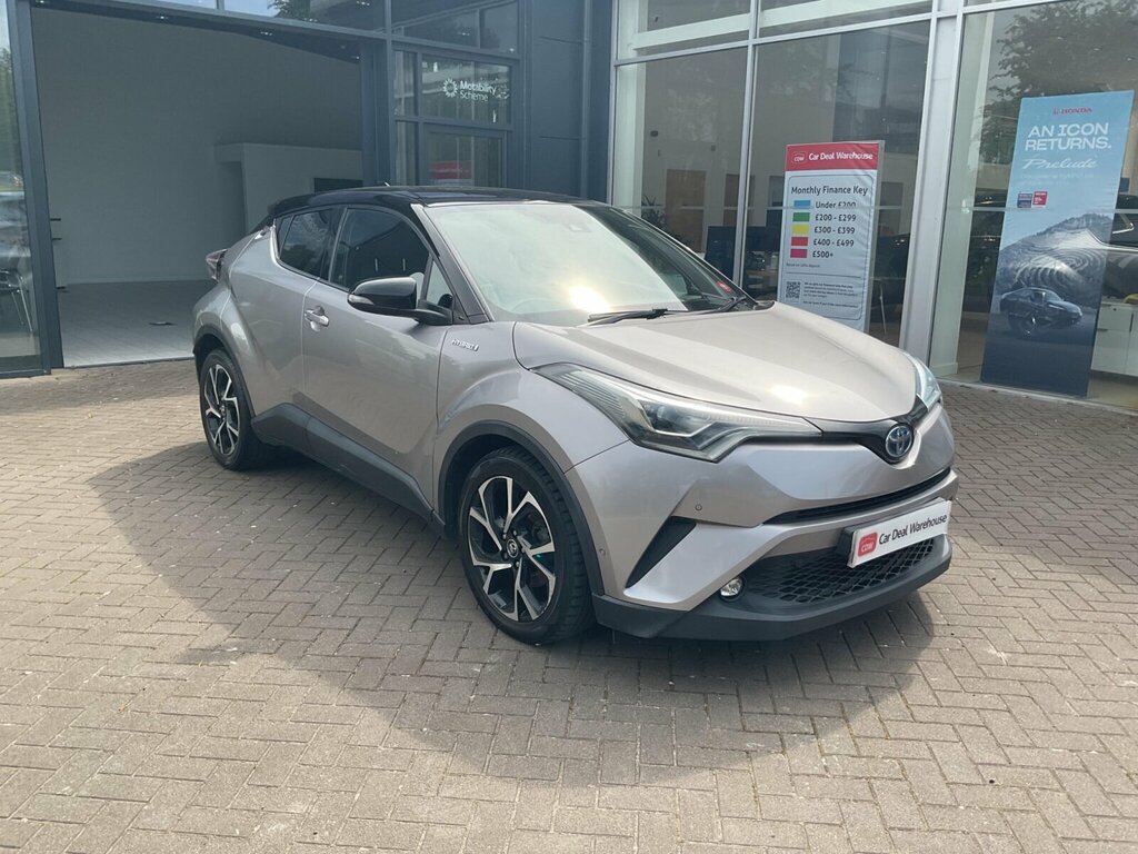 Toyota C-Hr 1.8 Vvt-h Dynamic Cvt Euro 6 Ss Silver