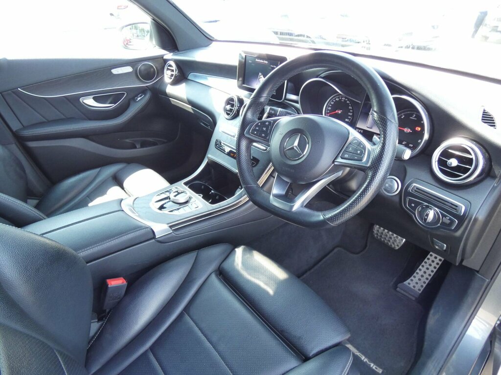 Mercedes-Benz GLC Class 2.1 Glc220d Amg Line G-tronic 4Matic Euro 6 Ss FG67AYD Grey #6