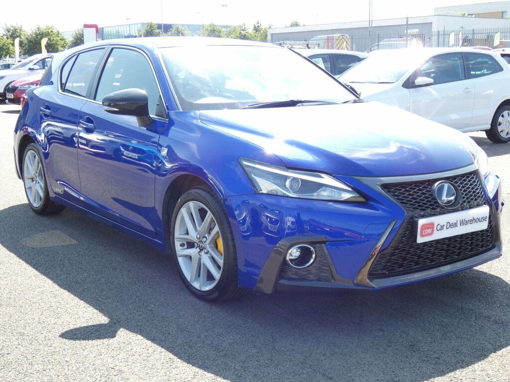 Lexus CT 1.8 200H F Sport E-cvt Euro 6 Ss SJ70XPA Blue #5