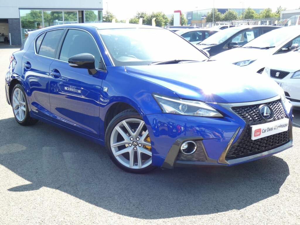 Lexus CT 1.8 200H F Sport E-cvt Euro 6 Ss Blue