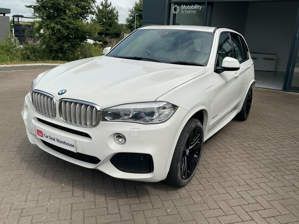 BMW X5 2.0 40E 9.0Kwh M Sport Xdrive Euro 6 Ss YH66AXB White #4