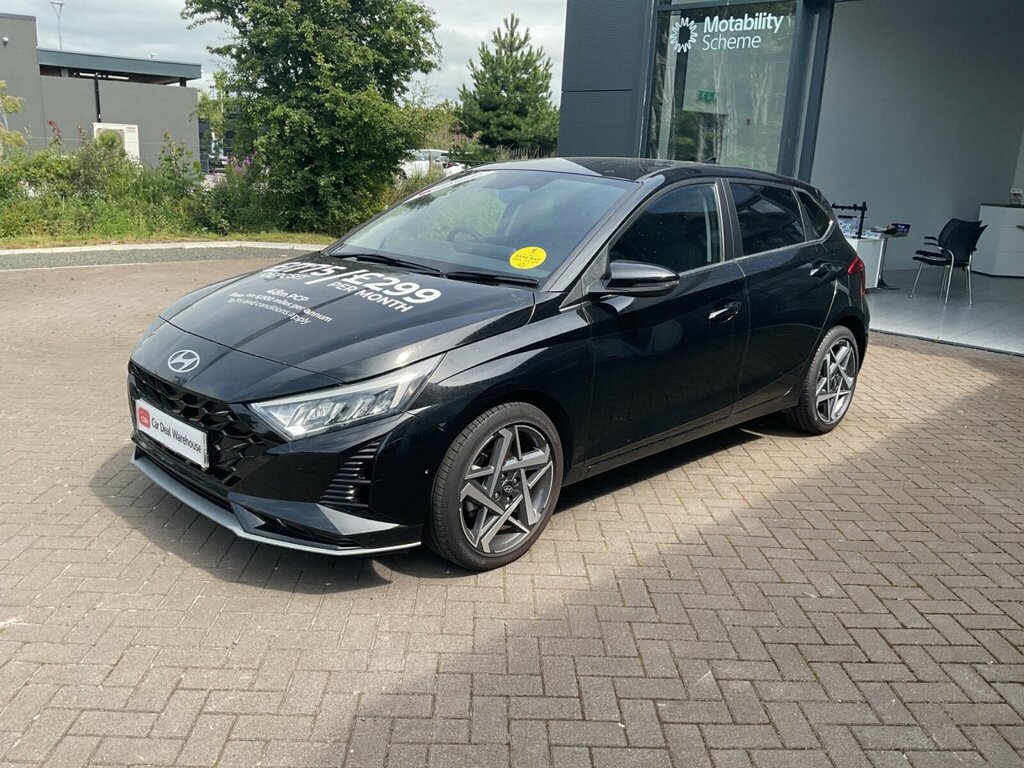 Hyundai I20 1.0 T-gdi Premium Euro 6 Ss EJ75XJX Black #5