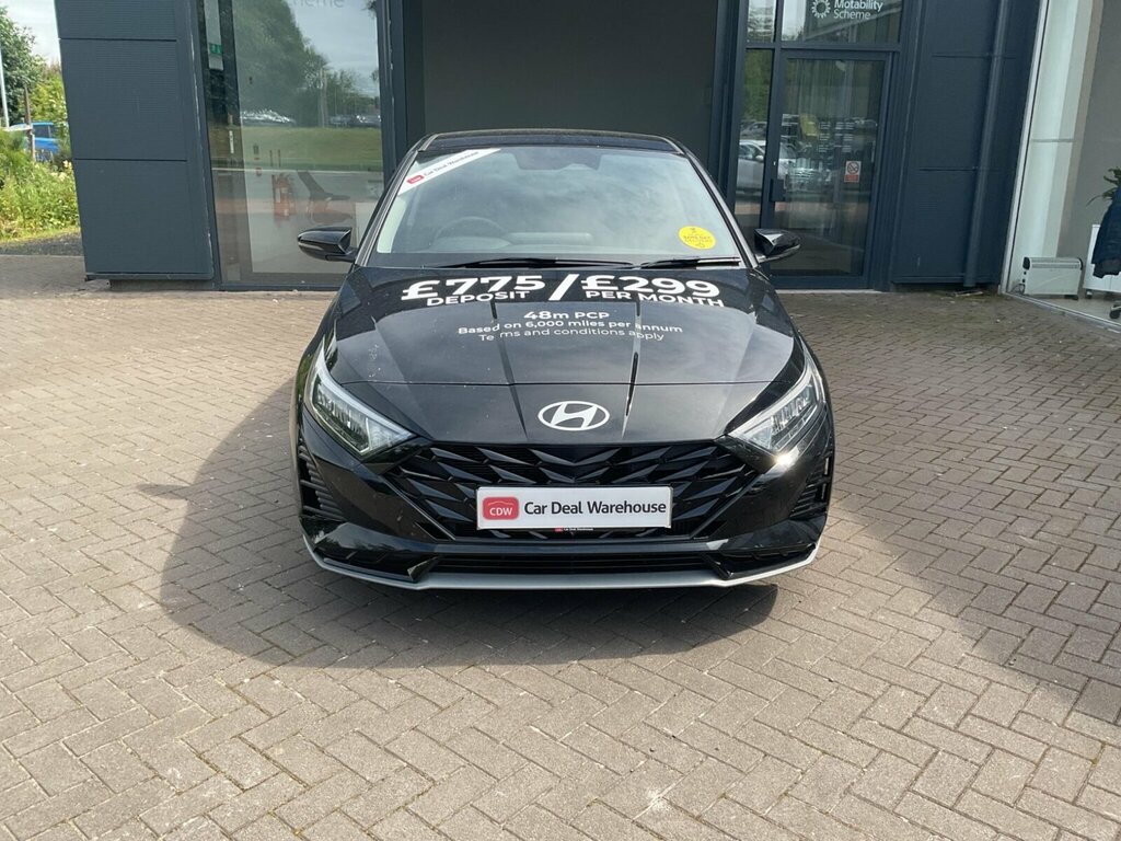 Hyundai I20 1.0 T-gdi Premium Euro 6 Ss EJ75XJX Black #2