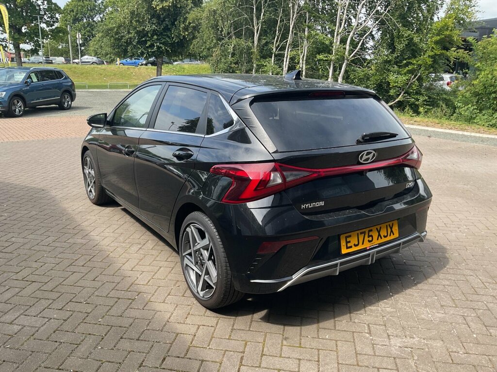 Hyundai I20 1.0 T-gdi Premium Euro 6 Ss EJ75XJX Black #4