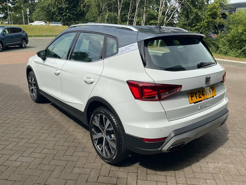 Seat Arona 1.0 Tsi Xperience Lux Dsg Euro 6 Ss PY24KTP White #4