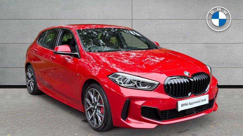 BMW 1 Series 128Ti SK23YEJ Red