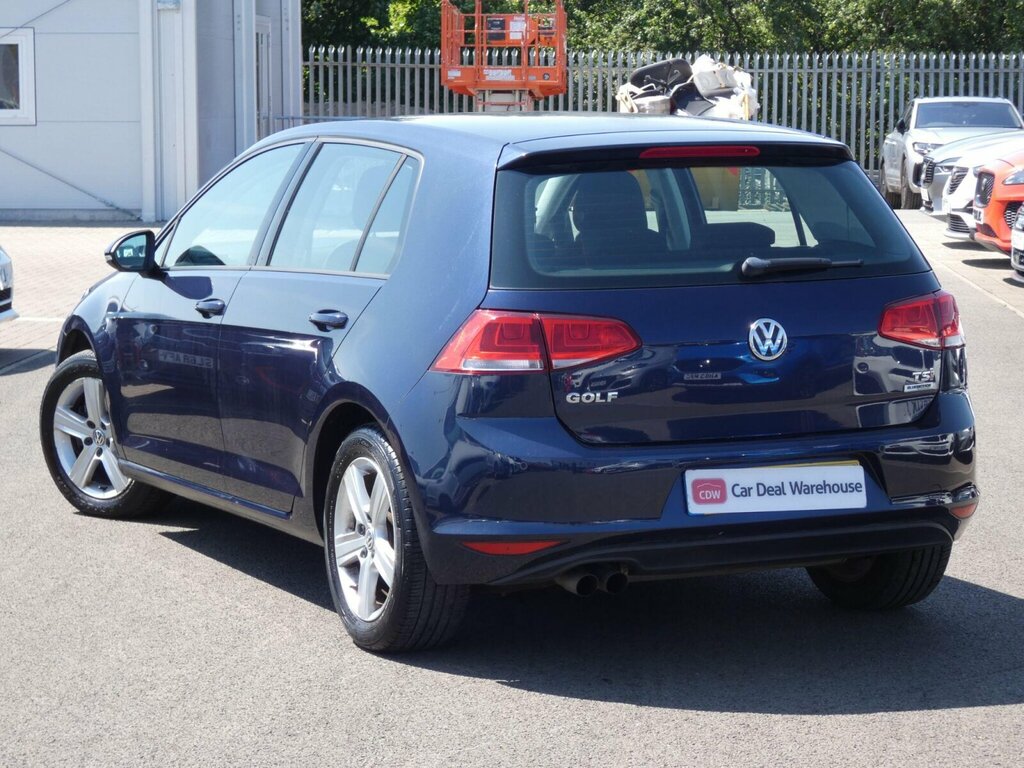 Volkswagen Golf Hatchback Red #3