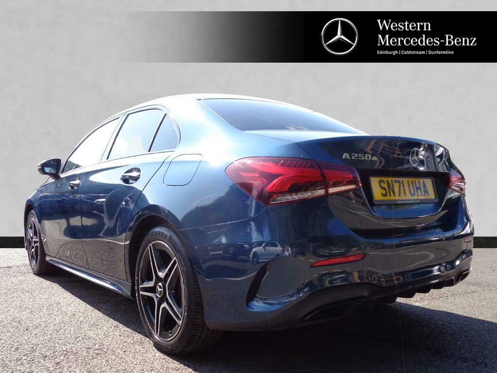 Mercedes-Benz A Class A 250 E Amg Line Premium Edition 12 SN71UHA Blue #2