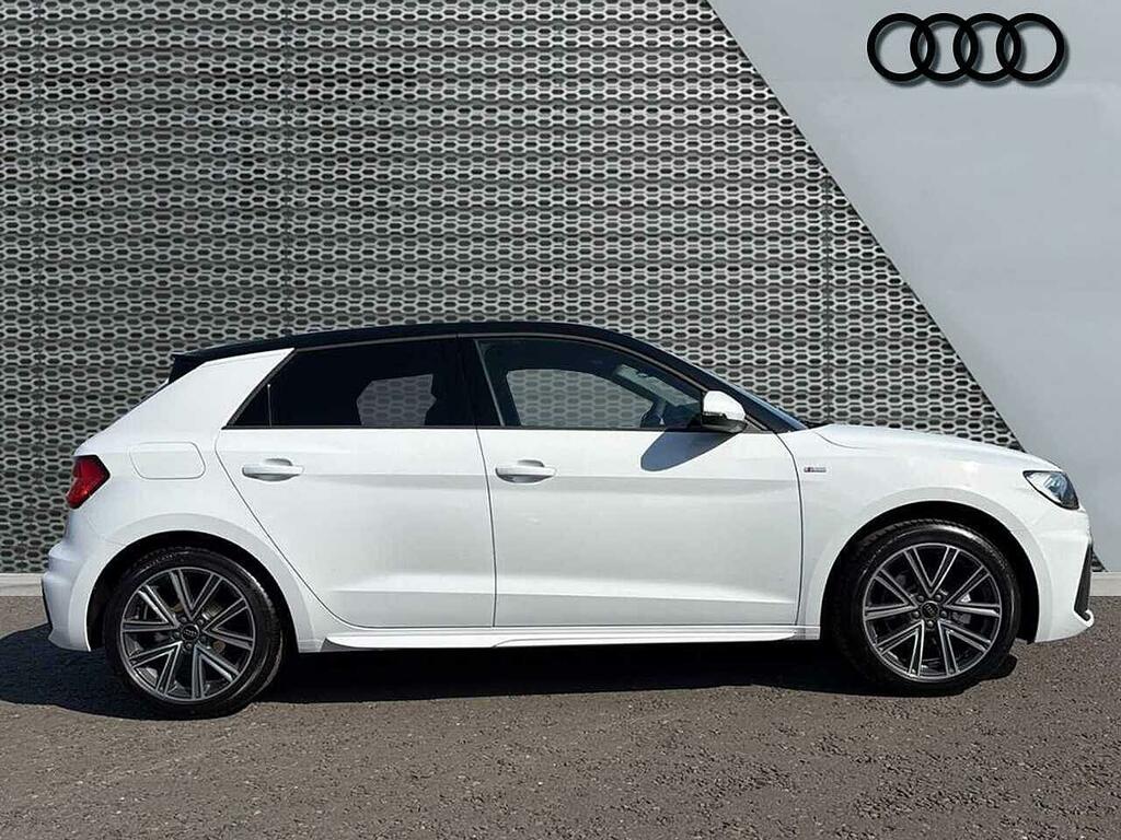 Audi A1 S Line 35 Tfsi 150 Ps S Tronic SM26ERJ White #4