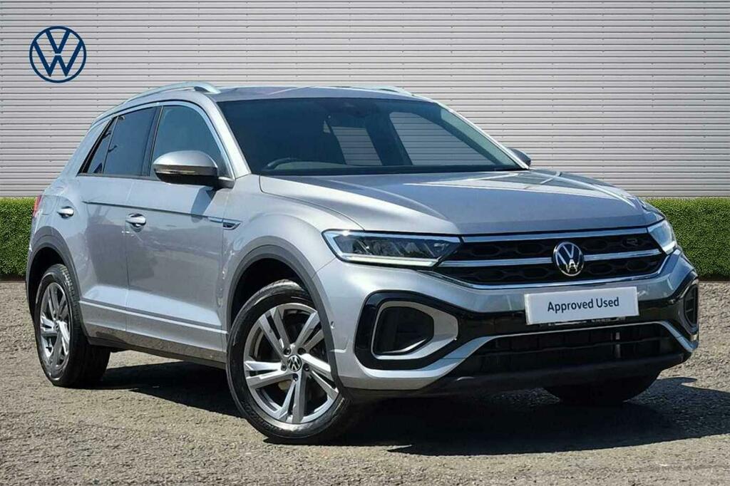 Volkswagen T-Roc R-line 2.0 Tsi 4Motion 190Ps 7-Speed Dsg Silver