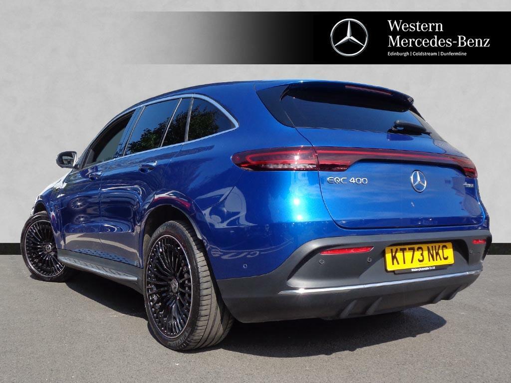 Mercedes-Benz EQC Eqc 400 4Matic Amg Line Premium Plus Blue #2