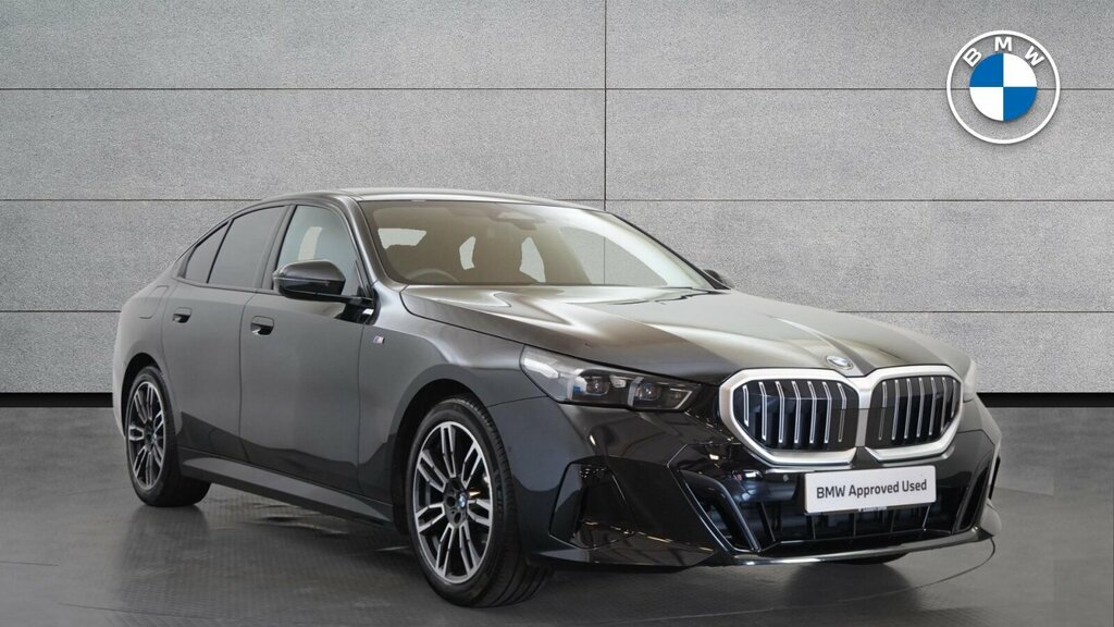 BMW 5 Series 2.0 520I Mht M Sport Saloon Hybrid Step Black