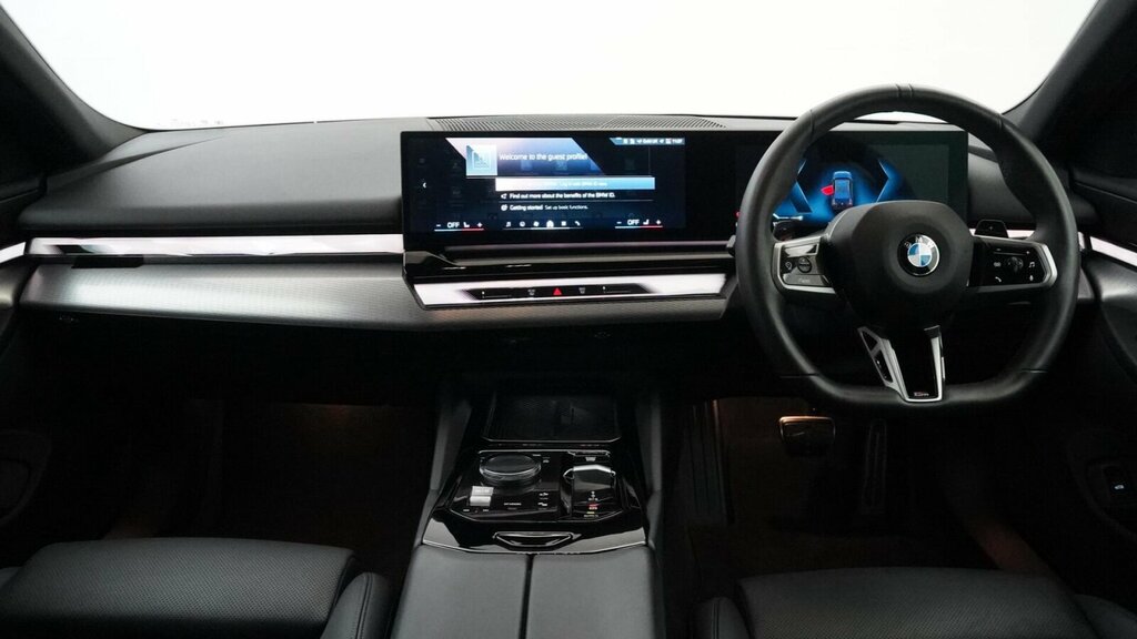 BMW 5 Series 2.0 520I Mht M Sport Saloon Hybrid Step Black #4