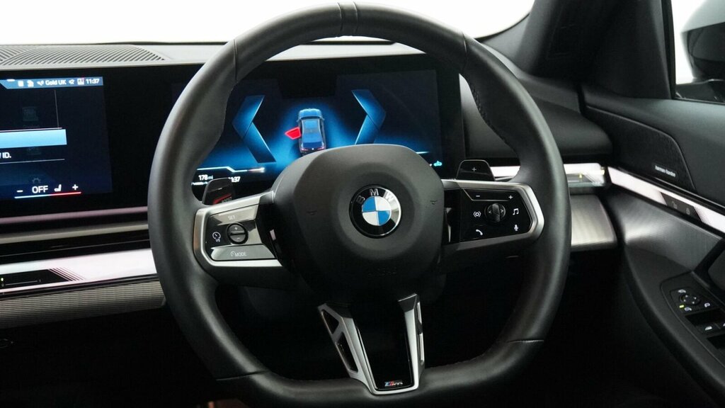 BMW 5 Series 2.0 520I Mht M Sport Saloon Hybrid Step Black #5