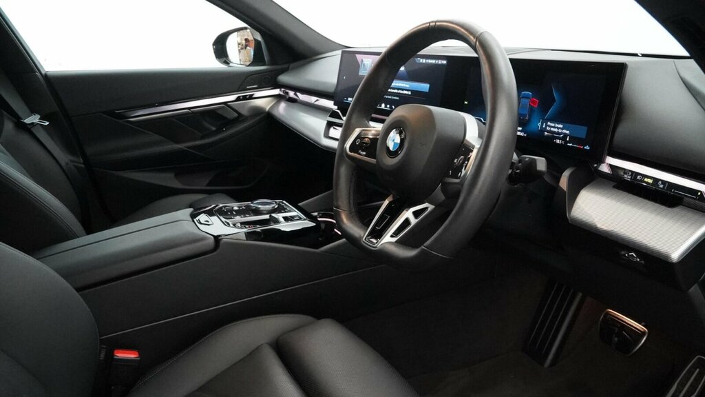 BMW 5 Series 2.0 520I Mht M Sport Saloon Hybrid Step Black #6