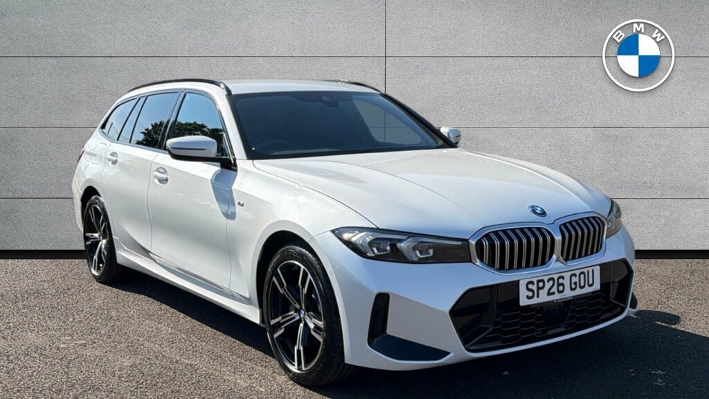 BMW 3 Series 2.0 330E 22.3Kwh M Sport Touring Plug-i White