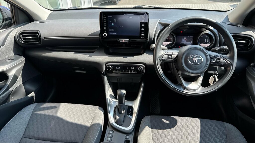 Toyota Yaris 1.5 Vvt-h Design E-cvt Euro 6 Ss SK71EYX Blue #5