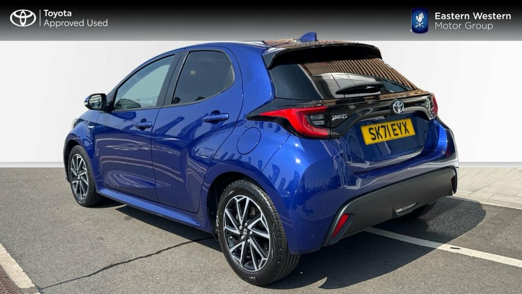 Toyota Yaris 1.5 Vvt-h Design E-cvt Euro 6 Ss SK71EYX Blue #3