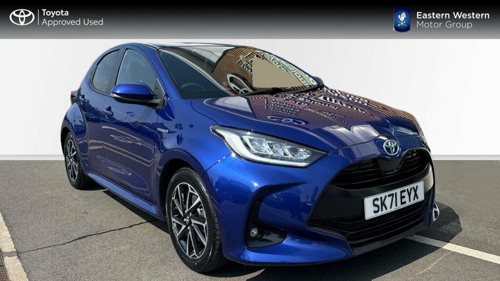 Toyota Yaris 1.5 Vvt-h Design E-cvt Euro 6 Ss Blue