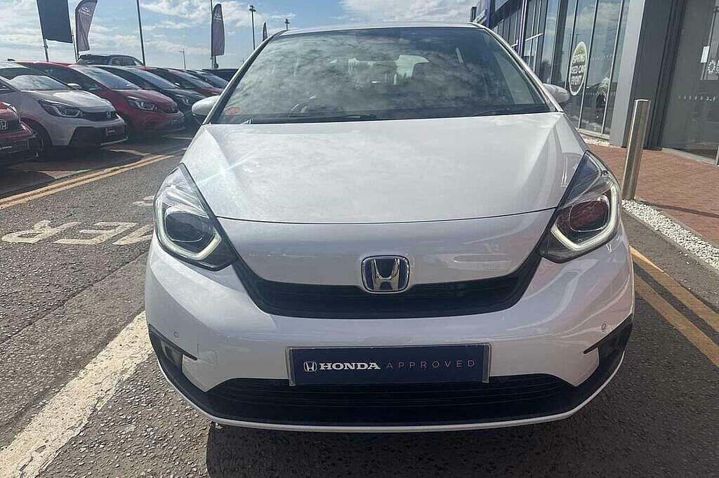 Honda Jazz 1.5 I-mmd Hybrid Sr Ecvt White #6