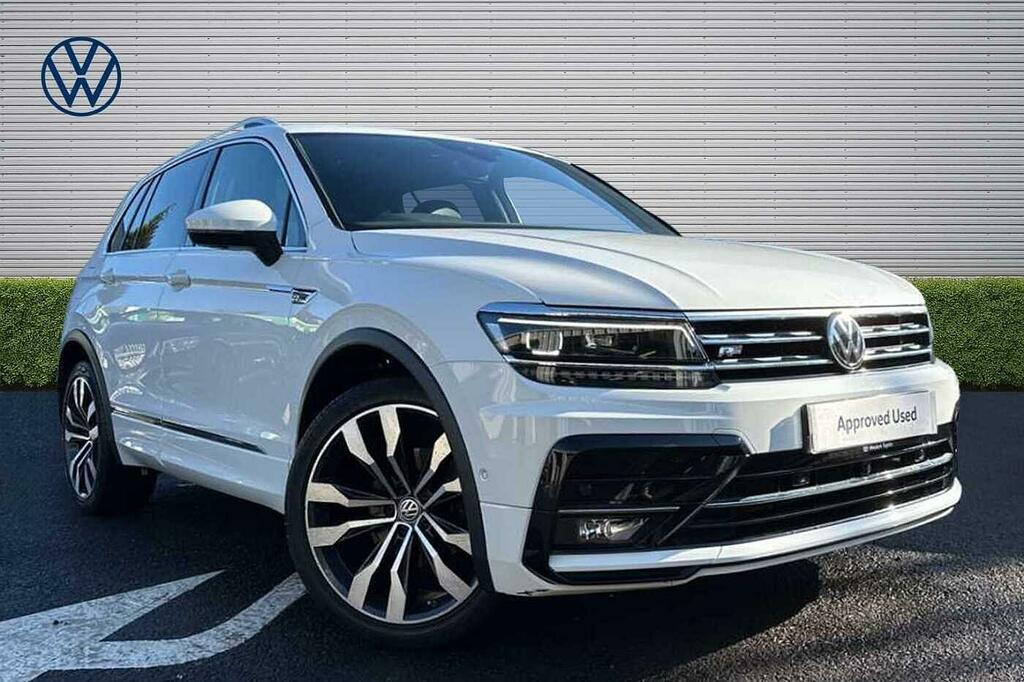 Volkswagen Tiguan R-line Tech 1.5 Tsi Evo 2Wd 150Ps 7-Speed Dsg 5 Do White
