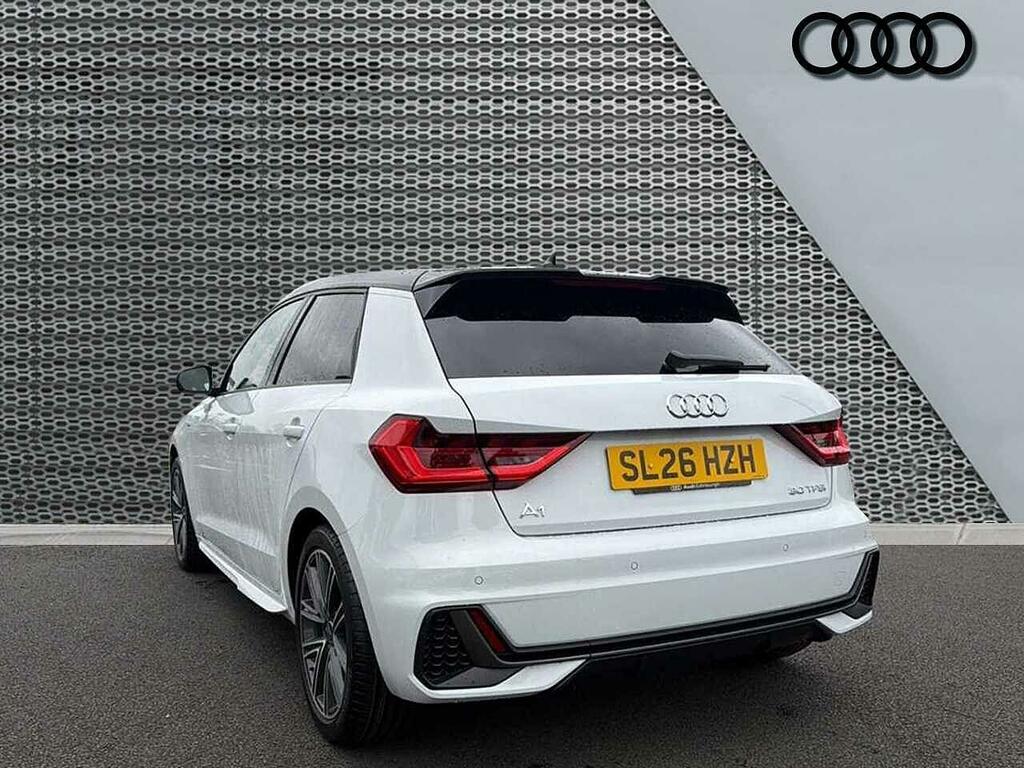 Audi A1 S Line 30 Tfsi 116 Ps S Tronic SL26HZH White #3