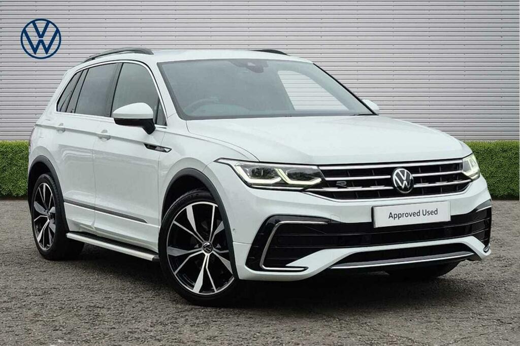 Volkswagen Tiguan R-line 2.0 Tsi 190Ps 7-Speed Dsg 4Motion White