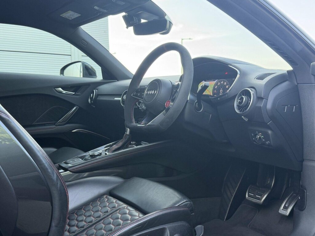 Audi TT Tfsi S Line Black Edition White #14
