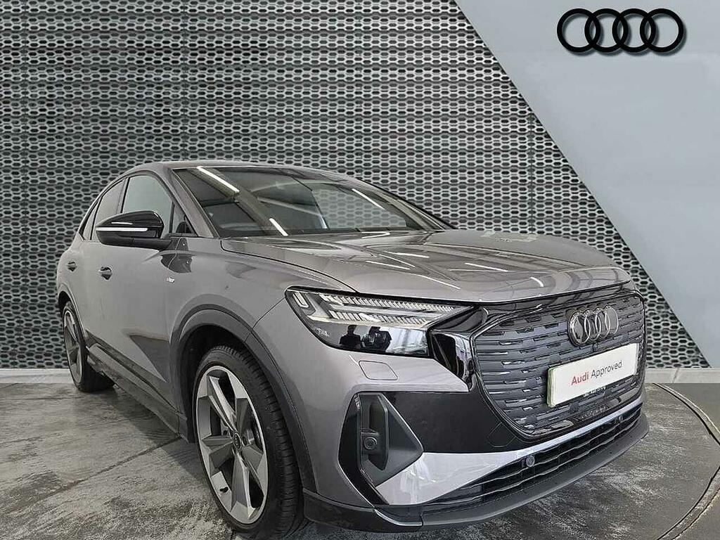 Audi Q4 E Tron Q4 Sportback Black Edition 45 E-tron Quattro 210,0 Grey