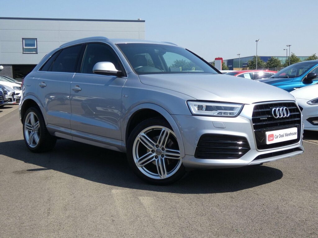 Audi Q3 2.0 Tdi S Line Plus S Tronic Quattro Euro 6 Ss Silver