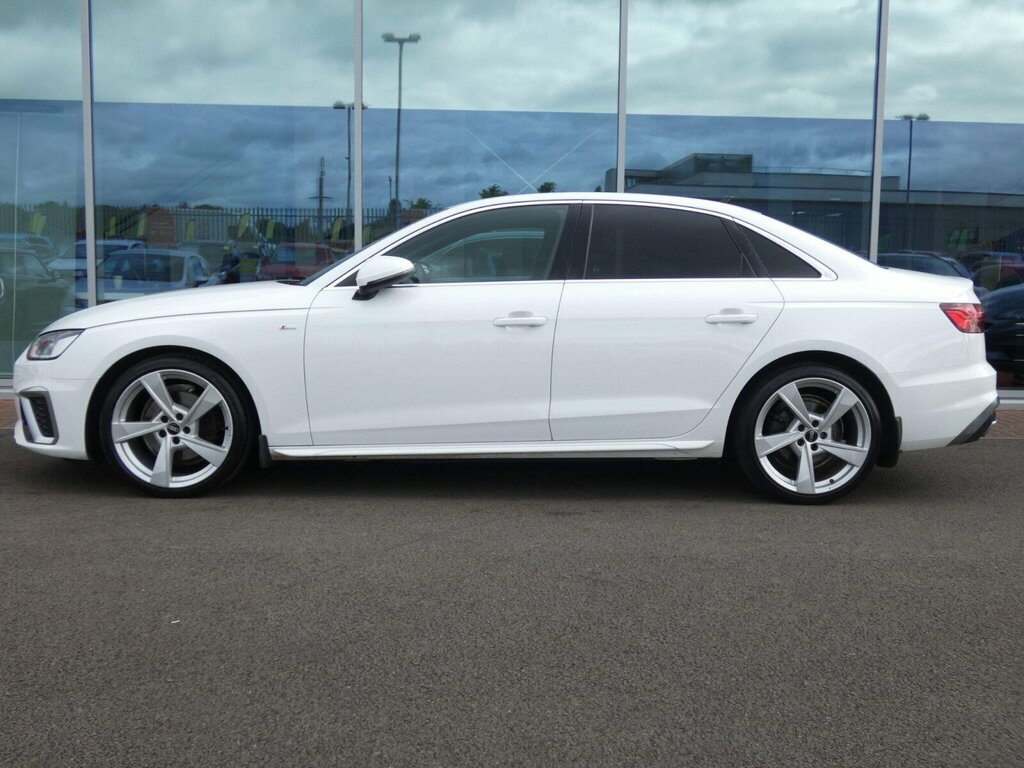 Audi A4 2.0 Tdi 35 S Line S Tronic Euro 6 Ss White #5