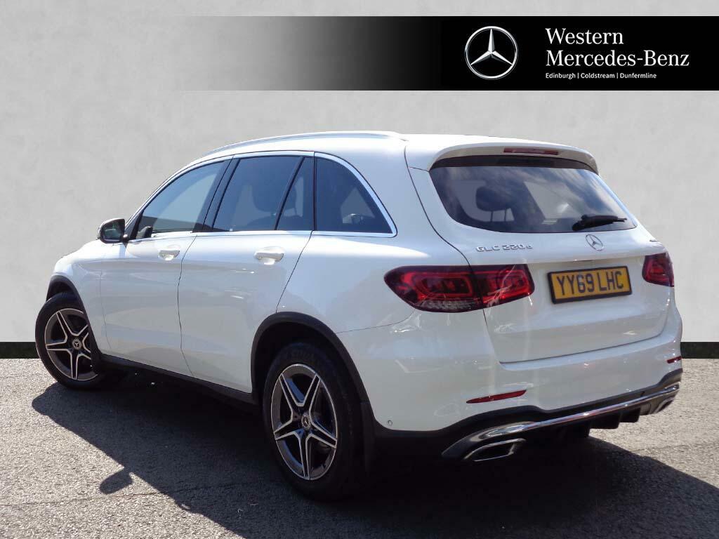 Mercedes-Benz GLC Class Glc 220 D 4Matic Amg Line White #2
