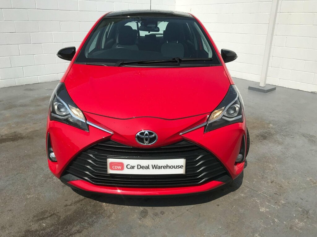 Toyota Yaris 1.5 Vvt-i Icon Tech Hatchback Eu ME19NNL Red #3