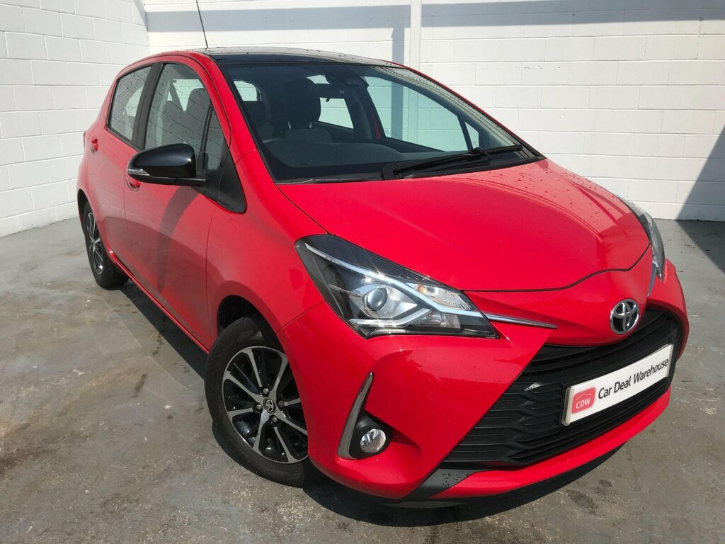 Toyota Yaris 1.5 Vvt-i Icon Tech Hatchback Eu ME19NNL Red #6