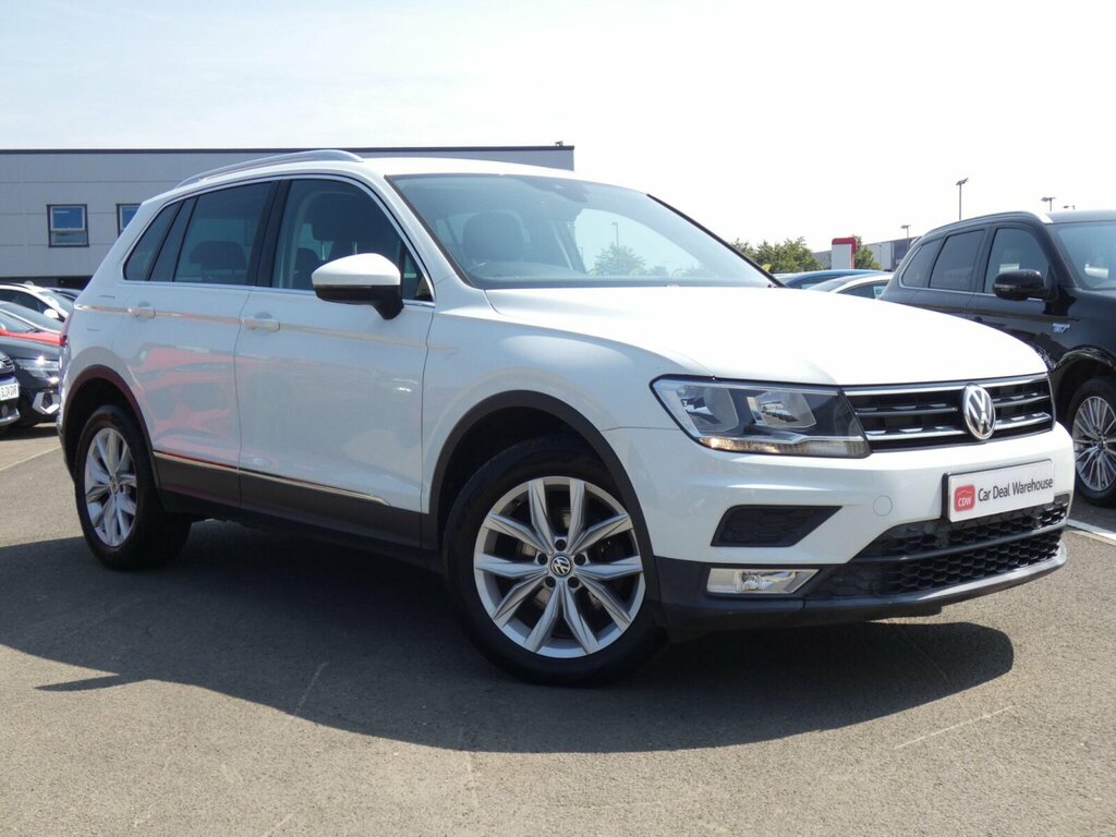 Volkswagen Tiguan 2.0 Tdi Bluemotion Tech Se Navigation Euro 6 Ss White