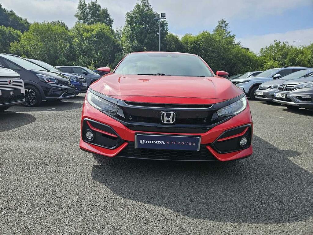 Honda Civic 1.0 Vtec Turbo 126 Sr Cvt Red #6