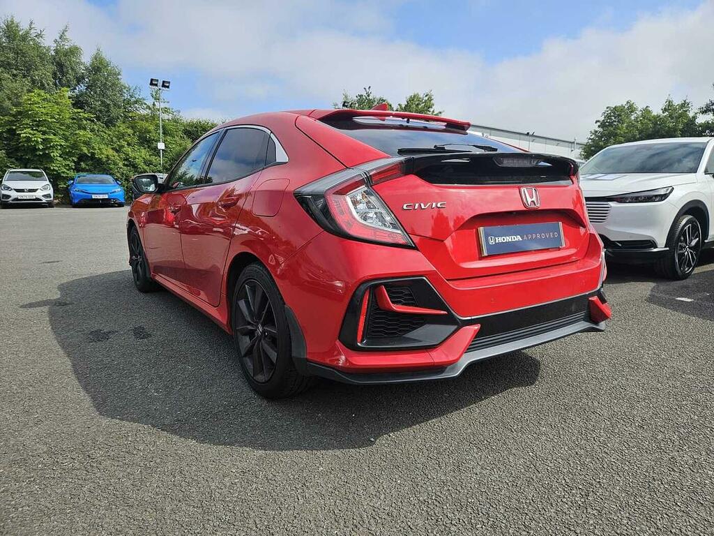 Honda Civic 1.0 Vtec Turbo 126 Sr Cvt Red #3